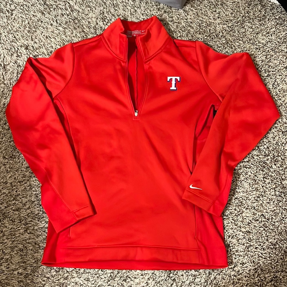 Nike fleece Texas rangers pullover